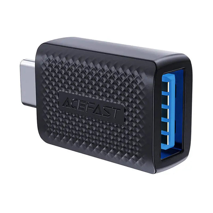 Acefast J1 USB-A 3.0 (Female) to USB-C 3.0 (Male) 5Gb/s Adapter - Black - Adapters connectors and converters<<<IT