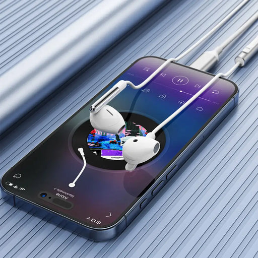 Acefast L3 Wired USB-C Headphones with Microphone - White - Headphones and speakers<<<HurtelXML