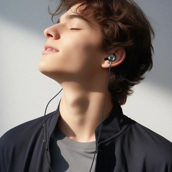 Acefast L5 Wired In-Ear Headphones USB-C 1.2m - Black - *Temporary category<<<HurtelXML