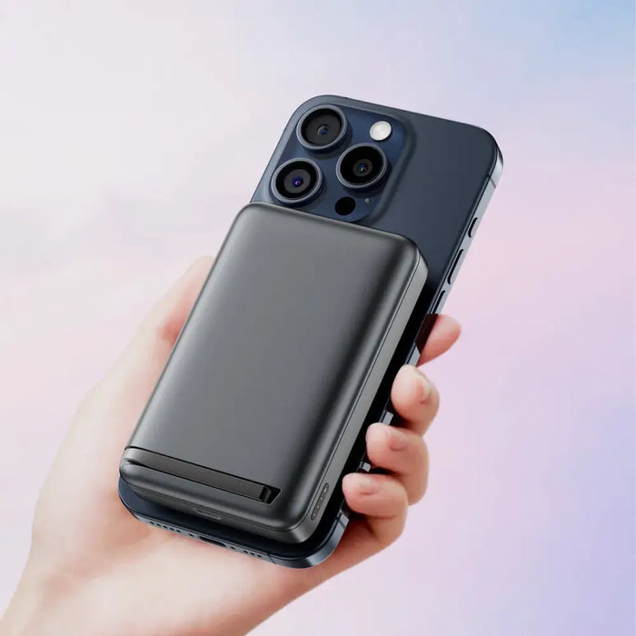 Acefast M11-10000 30W Qi2 Magnetic Power Bank with MagSafe - Black - Powerbanks<<<HurtelXML