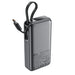 Acefast M7-10000 PD30W Powerbank with Built-in Cable - Black - Powerbanks<<<HurtelXML