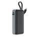 Acefast M7-10000 PD30W Powerbank with Built-in Cable - Black - Powerbanks<<<HurtelXML