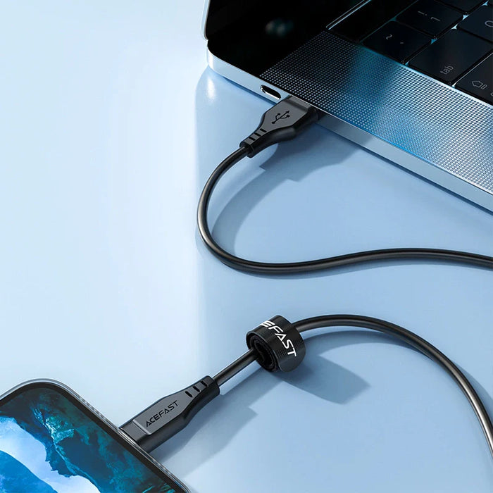 Acefast MFI USB cable - Lightning 1.2m 2.4A white (C3-02 white) - Cell phone cables<<<HurtelXML