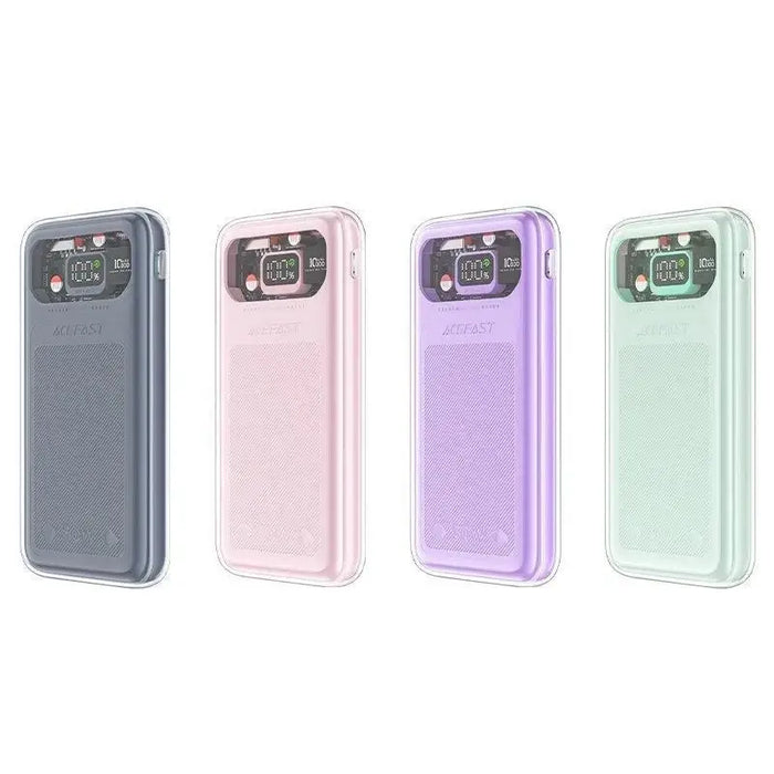 Acefast powerbank 10000mAh Sparkling Series fast charging 30W gray (M1) - Powerbanks<<<HurtelXML