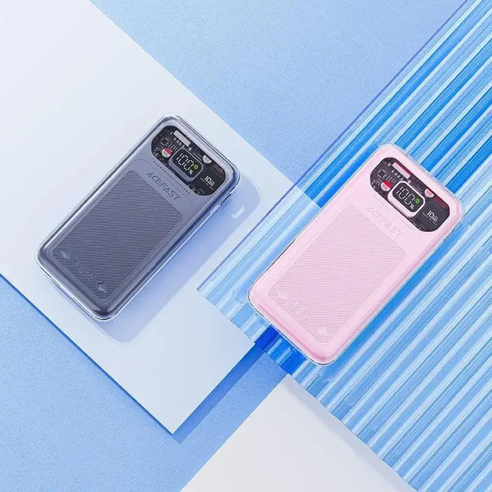 Acefast powerbank 10000mAh Sparkling Series fast charging 30W gray (M1) - Powerbanks<<<HurtelXML