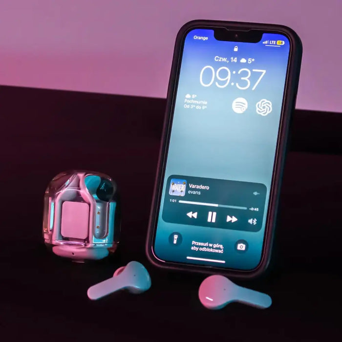 Acefast T6 TWS Bluetooth In-Ear Wireless Headphones - Light Blue - Headphones and speakers<<<HurtelXML