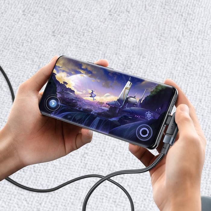 Acefast C5-03 Black USB-C - USB-C PD QC cable 100W 5A 480Mb/s 2m - black