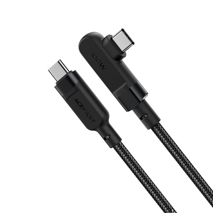 Acefast C5-03 Black USB-C - USB-C PD QC cable 100W 5A 480Mb/s 2m - black