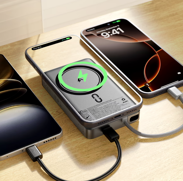 Acefast External Battery Magnetic M18, 10000mAh