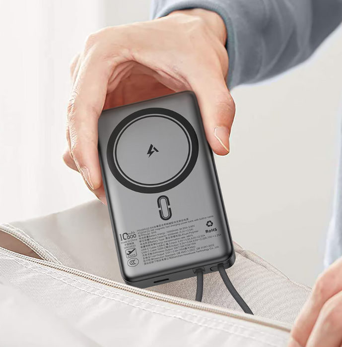 Acefast External Battery Magnetic M18, 10000mAh