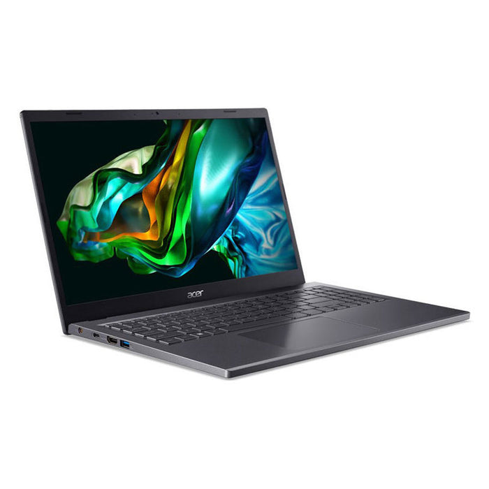 Laptop ACER Aspire 5 15 A515-58M-57Q1 NX.KHFEX.00C 15.6 ", INTEL CORE I5-1335U, RAM 16 GB, SSD 512 GB, INTEL IRIS XE GRAPHICS, GRAY
