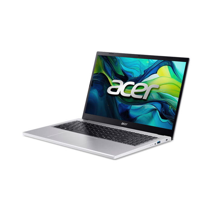 Laptop ACER Aspire Go 15 AG15-41P-R9N7 NX.J7FEX.006 15.6 ", AMD RYZEN 5 7535HS, RAM 16 GB, SSD 512 GB, AMD RADEON 660M GRAPHICS, PURE SILVER