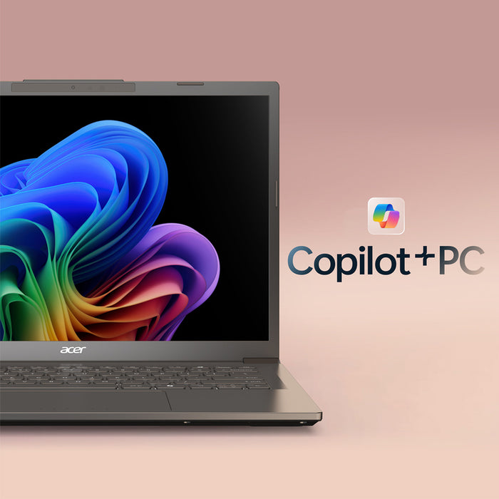 Ultrabook ACER Aspire 14 AI A14-52M-578N NX.J8LEX.008 14.0 ", INTEL CORE ULTRA 5 226V, RAM 16 GB, SSD 512 GB, INTEL ARC GRAPHICS 130V, WINDOWS 11, STEEL GRAY