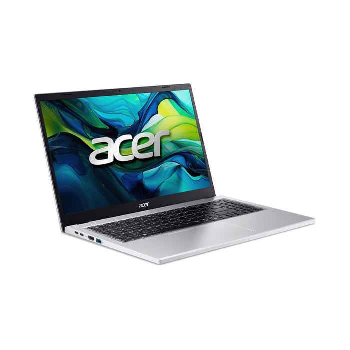 Laptop ACER Aspire Go 15 AG15-71P-7783 NX.J4GEX.006 15.6 ", INTEL CORE I7-13620H, RAM 16 GB, SSD 512 GB, INTEL UHD GRAPHICS, WINDOWS 11, PURE SILVER