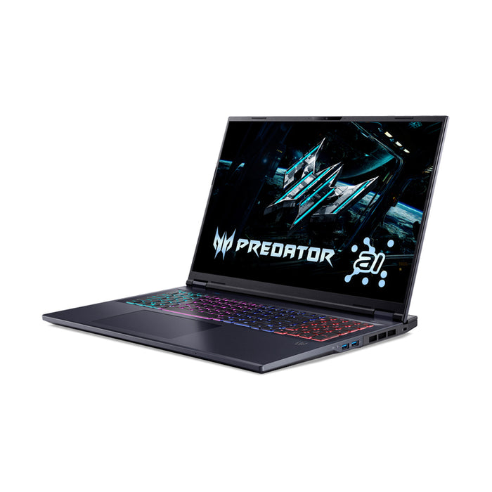 Gaming laptop ACER Predator Helios Neo 18 AI PHN18-72-94ES NH.QVEEX.002 NH.QXDEX.001 18.0 ", INTEL CORE ULTRA 9 275HX, RAM 32 GB, SSD 1000 GB, NVIDIA GEFORCE RTX5070, 8 GB GDDR7, WINDOWS 11, ABYSSAL BLACK