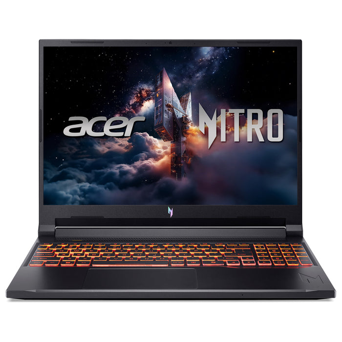 Gaming laptop ACER Nitro V 16 ANV16-72-99XL NH.QZREX.003 16.0 ", INTEL CORE 9 270H, RAM 16 GB, SSD 1000 GB, NVIDIA GEFORCE RTX5070, 8 GB GDDR7, OBSIDIAN BLACK
