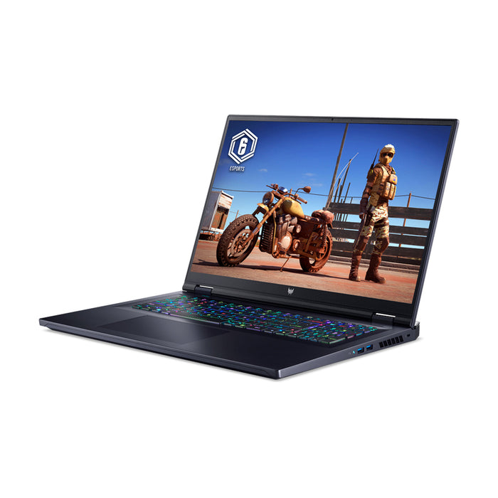 Gaming laptop ACER PH18-I71-99WW NH.U3HEX.001 18.0 ", INTEL CORE ULTRA 9 290HX, RAM 64 GB, SSD 3000 GB, NVIDIA GEFORCE RTX5080, 16 GB GDDR7, WINDOWS 11 PRO, ABYSSAL BLACK
