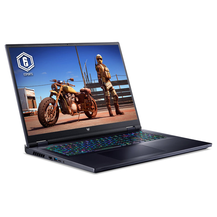 Gaming laptop ACER PH18-I71-99WW NH.U3HEX.001 18.0 ", INTEL CORE ULTRA 9 290HX, RAM 64 GB, SSD 3000 GB, NVIDIA GEFORCE RTX5080, 16 GB GDDR7, WINDOWS 11 PRO, ABYSSAL BLACK