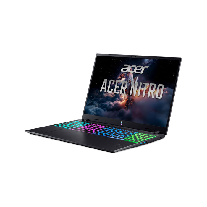 Gaming laptop ACER Nitro V 16 ANV16-A31-R0VH NH.U6WEX.001 16.0 ", AMD RYZEN 9 270, RAM 16 GB, SSD 1000 GB, NVIDIA GEFORCE RTX5070, 8 GB GDDR7, WINDOWS 11, OBSIDIAN BLACK