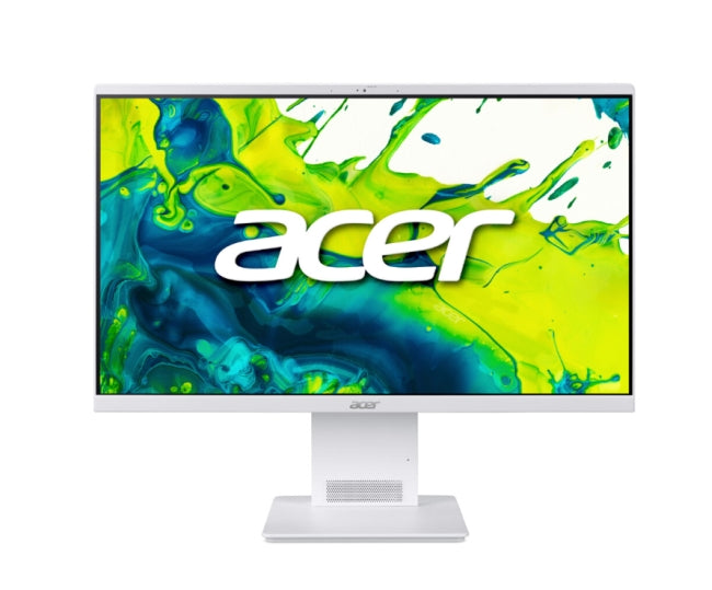 Acer Aspire S24-B, 23.8'' AiO FHD (1920x1080) IPS 144Hz, Intel Core Ultra 7 155H (up to 4.80GHz, 24MB), 16GB DDR5, 1TB SSD, Intel Arc Graphics, no DVD, WiFi 7 & BT 5.4, 90W AC adapter, FHD IR cam, KBD & Mouse Wireless, No OS, Silver