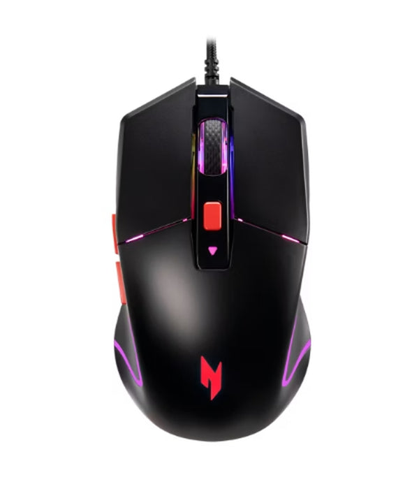 Acer Nitro Mouse NMW100 Black, Up to 7200 dpi, Wired, 6 buttons, Retail Pack