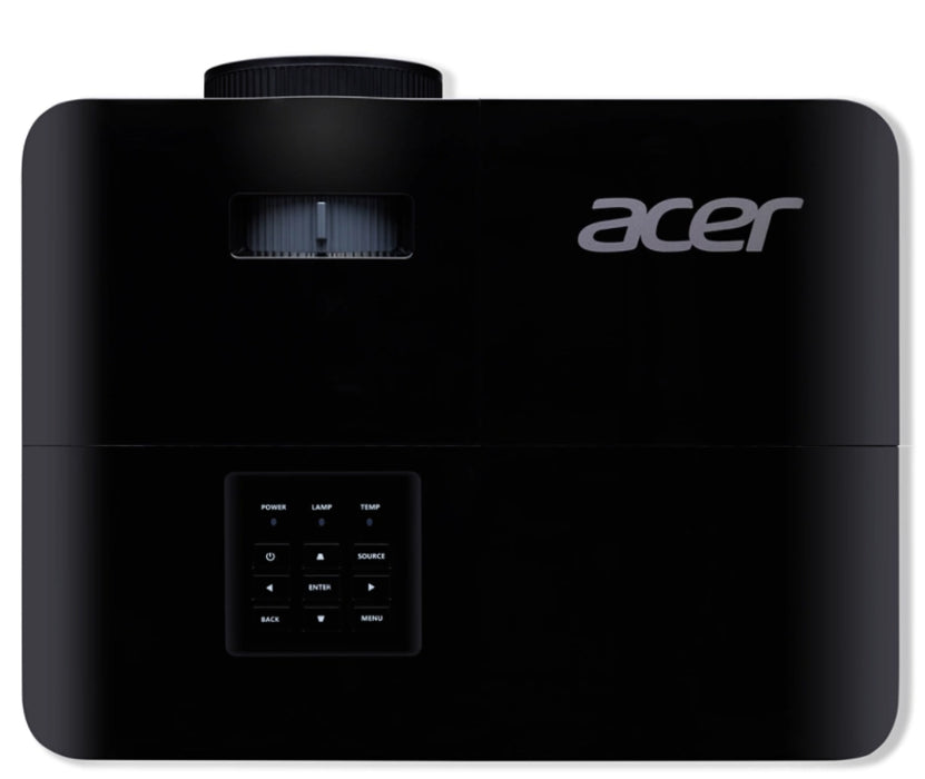 Acer Projector X1228i, DLP, XGA (1024x768), 4800 ANSI Lumens, 20 000:1, 1.1x, 3D ready, WiFi, HDMI 1.4, VGA in,  DC Out (5V/1.5A, USB-A), USB (Type A), RCA, RS232, Audio in/out , Auto keystone, Speaker 3W, 2.7kg, 2Y, Black