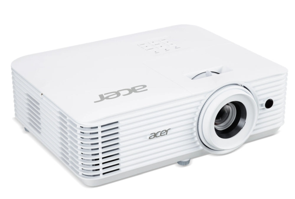 Acer Projector X1827, DLP, UHD 4K (3,840 x 2,160), 4000 ANSI Lumens, 3D, 10000:1, HDMI, RS-232, USB A, SPDIF, Audio in, Audio out, Speaker 10W, 3.1kg, Lamp life up to 12000 hours, White