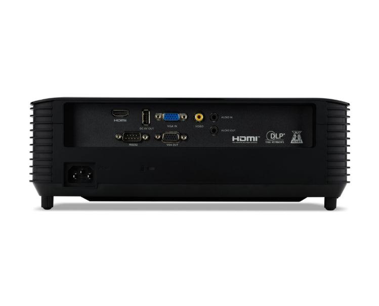 Acer Projector X139, DLP, WXGA (1280x800), 5000 ANSI Lumens, 20 000:1, 1.1x, 3D ready, HDMI 1.4x2, VGA in/out, USB (Type A), RCA, RS232, Audio in/out, Auto Keystone, Speaker 1x3W, 2.8kg, 2Y, Black