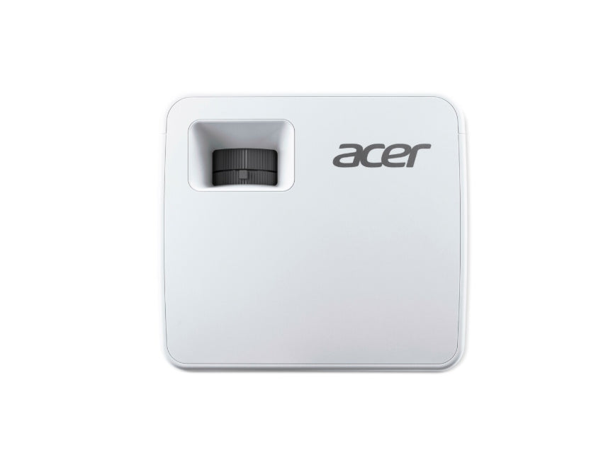 Acer Projector PD1500, DLP Portable, FHD (1920x1080), 1500 ANSI Lumens, 5000:1, 1.1x, LED Light Source, 360° Projection, HDMI 1.4, DC Out (5V/2.0A), USB (Type A), Audio in/out, Speaker 5W, Bag, 2.3 kg, 3Y, White