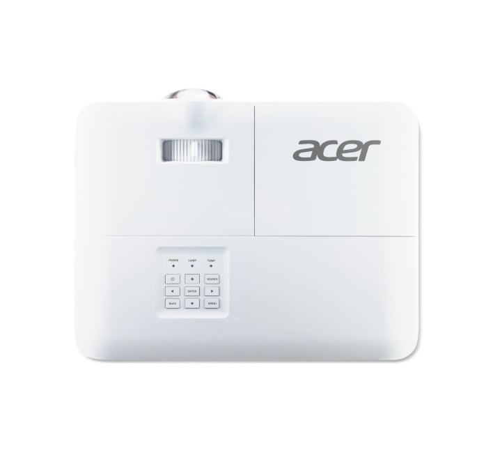 Acer Projector S1387, DLP, Short Throw, WXGA (1280x800), 4000 ANSI Lumens, 20 000:1, 1x, 3D Ready, HDMI 2x1.4, DC Out (5V/1A, USB-A), RS232, Speaker 16W, Bluelight Shield, 3.1 kg, 3Y, White