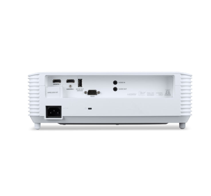 Acer Projector P1558i, DLP, FHD (1920x1080), 5200 ANSI Lumens, 15 000:1, 1.3x, HDMI 2x1.4, DC Out (5V/1.5A, USB-A), RS232, Speaker 10W, Bluelight Shield, Wireless dongle included, Bag, 2.8 kg, 3Y, White