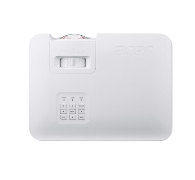 Acer Projector Vero SL2520n, DLP, Laser, Short Throw 0.5, FHD (1920x1080), 4000 ANSI Lumens, 3 500 000:1, 1x, HDMI 2.0x2, DC Out (5V/1.5A, USB-A), RS232, LAN (RJ45), Speaker 15W, Bag, 2.9 kg, 3Y, White
