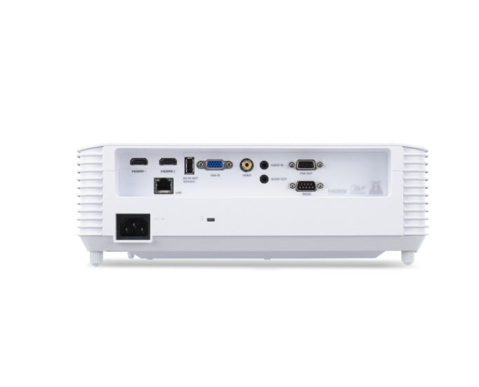 Acer Projector S1387n, DLP, Short Throw 0.5, WXGA (1280x800), 4000 ANSI Lum, 20 000:1, 1x Zoom, 2x HDMI (1.4b), Component Video (D-sub), PC Audio 3.5mm, RCA, DC Out (5V/1A, USB-A), RG-45, RS232, Speaker 16W, 3.1 kg, 3Y, White