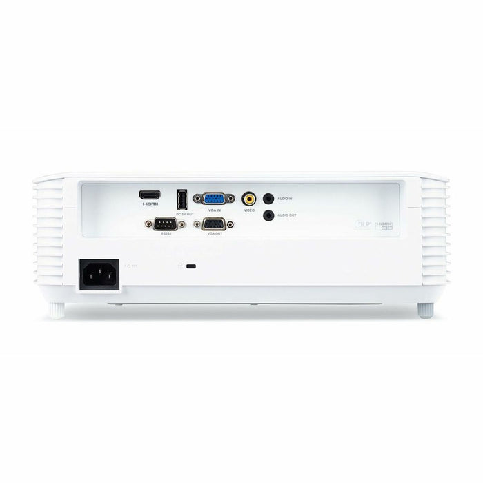 Acer Projector S1386WH, DLP, Short Throw, WXGA (1280x800), 3600 ANSI Lumens, 20000:1, 3D, HDMI, VGA, RCA, Audio in, Audio out, VGA out, DC Out (5V/1A, USB-A), Speaker 16W, Bluelight Shield, 3.1kg, White