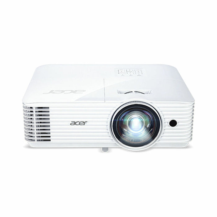 Acer Projector S1386WH, DLP, Short Throw, WXGA (1280x800), 3600 ANSI Lumens, 20000:1, 3D, HDMI, VGA, RCA, Audio in, Audio out, VGA out, DC Out (5V/1A, USB-A), Speaker 16W, Bluelight Shield, 3.1kg, White