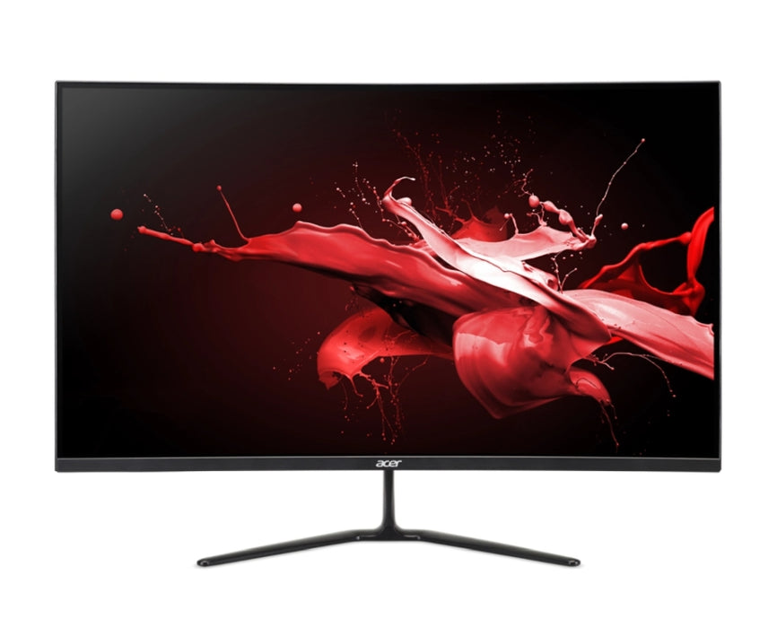 Acer Nitro ED320QRS3biipx, 31.5" Curved 1500R VA, Anti-Glare, ZeroFrame, FreeSync, 1ms(VRB), 3000:1, 250nits, 1920x1080 FHD, 180Hz, 2xHDMI, DP, Audio out, BluelightShield, Tilt, Black