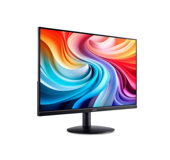 Acer SA242YH1bi, 23.8'' FHD (1920x1080) VA, ZeroFrame, 100Hz, 4ms (GTG),  250nits, 100M:1, VGA, HDMI, Energy Class E, Black, 2Y