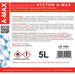 Acetone solvent remover A-MAX 5L - Hardware cleaners<<<HurtelXML