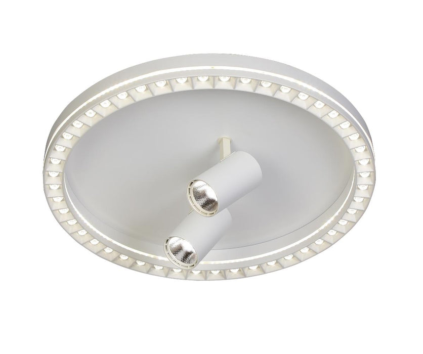 LED CHANDELIER ALI WHITE 104W 8320LM
