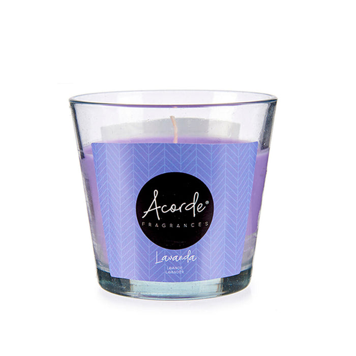 Scented Candle Acorde Lavendar 120 g (12 Units)