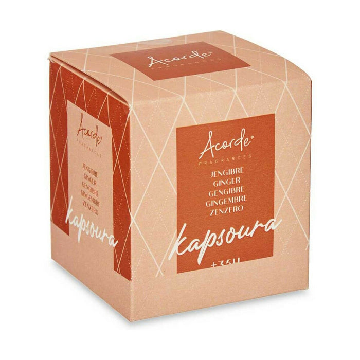 Scented Candle Acorde Ginger 120 g (12 Units)