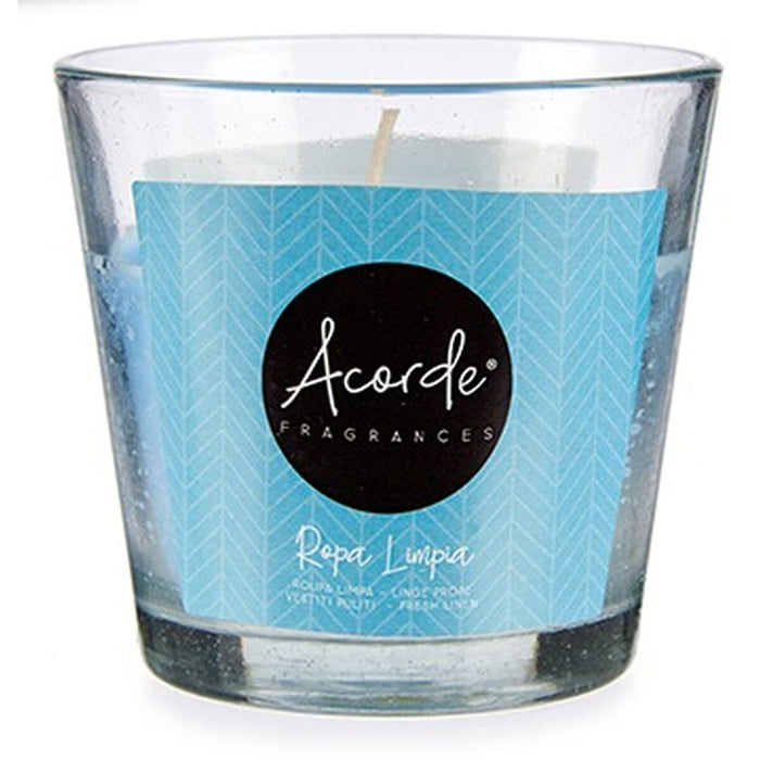 Scented Candle Acorde Clean Clothes 120 g (12 Units)