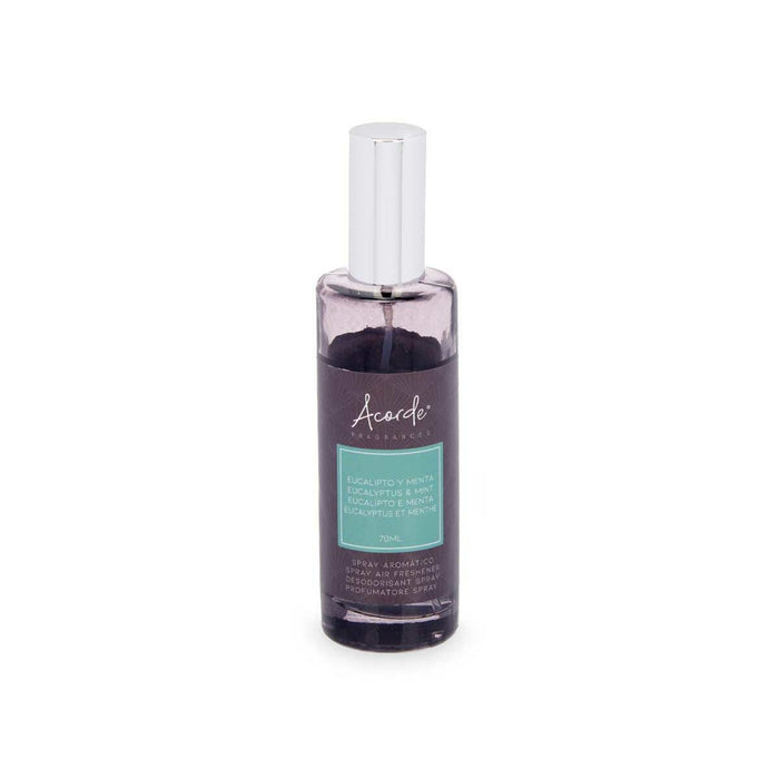 Air Freshener Spray Acorde Eucalyptus Mint 70 ml (12 Units)