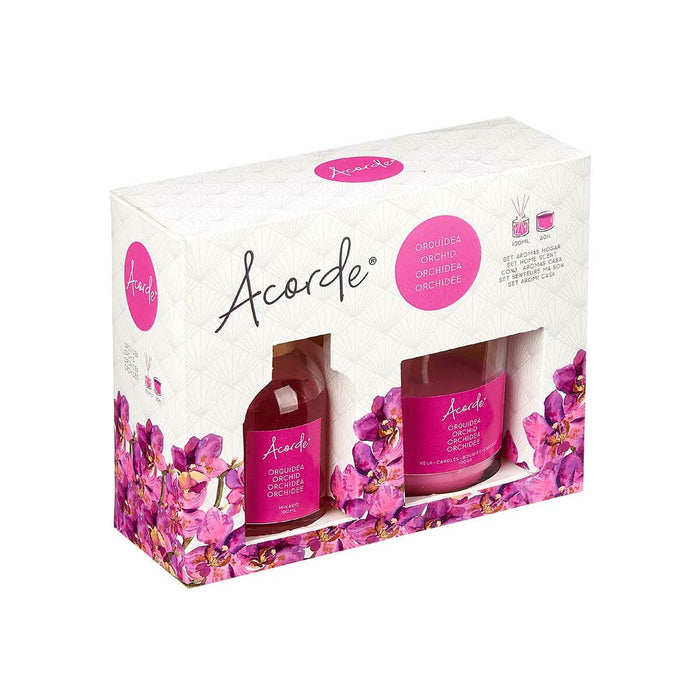 Air Freshener Set Acorde Orchid 100 ml (6 Units)