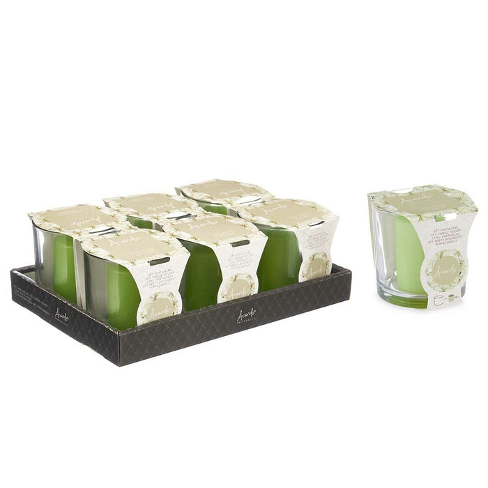 Scented Candle Acorde Jasmine Glass (6 Units)