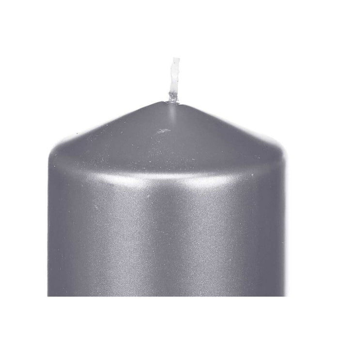 Candle Acorde Silver 7 x 13 x 7 cm (24 Units)