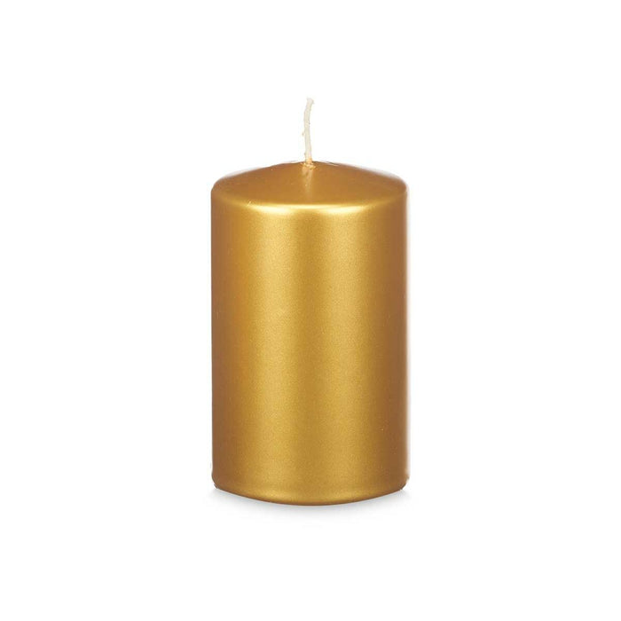 Candle Acorde Golden 9 x 15 x 9 cm (12 Units)