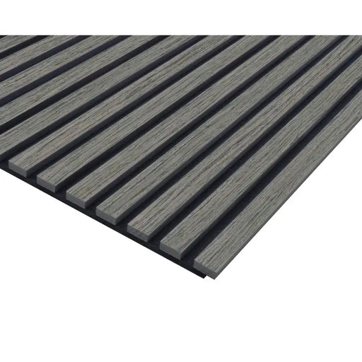 ACOUSTIC PANEL WITH NATURAL VENEER NEUHOFER SILVER OAK 267X57X1.9 CM - Стенни панели<<<Стенни и таванни панели<<<Подови