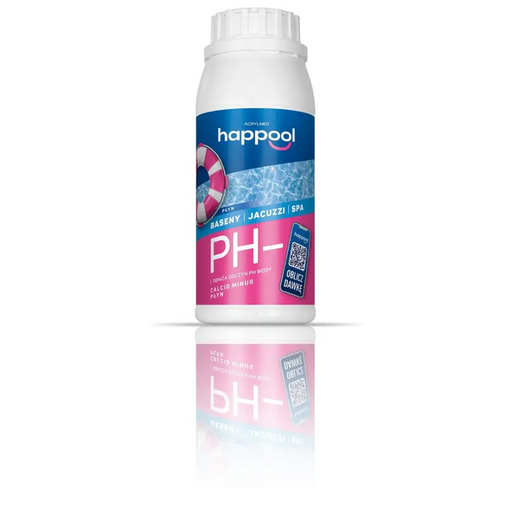 Acrylmed CALCID MINUS Liquid for lowering the pH of pool water 0,5 litres - Cleaning agentsCHP-SCZ<<<Professional