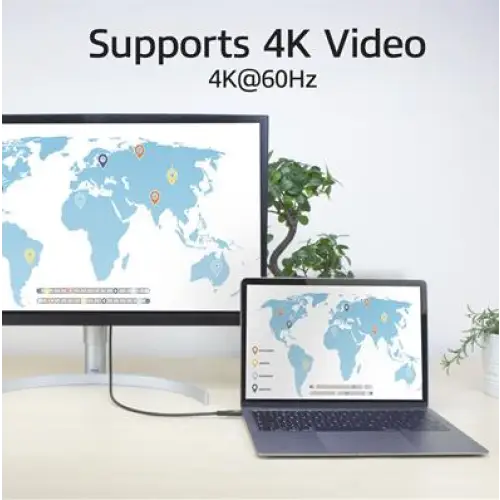 ACT Cable USB-C - USB-C 0.5 m / USB4 20Gbps 240W - Кабели за мобилни